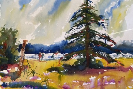07-23-Oysterville-lone-tree