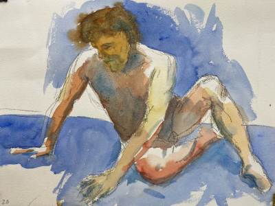 2024-05-10-Chris-at-life-drawing