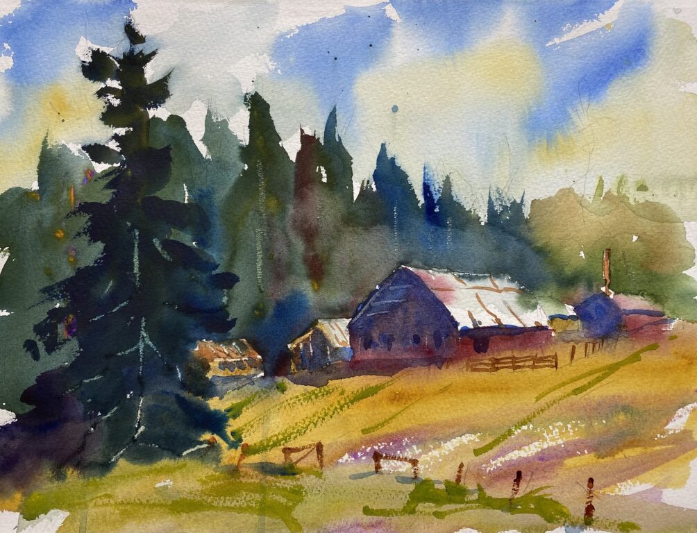 Centralia watercolors